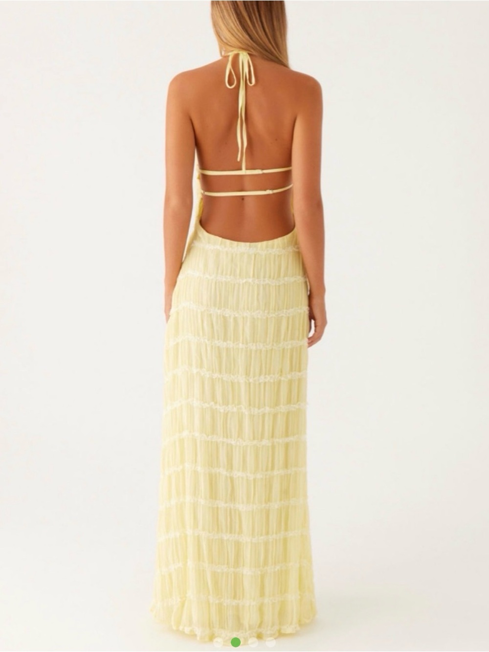 Yellow Aullie Maxi Dress - Peppermayo - Picture 2 of 3